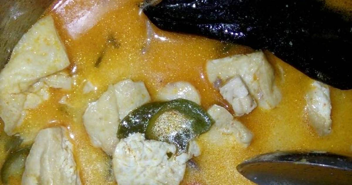 Resep Sayur tahu  ayam  santan  oleh Nur Aenie Cookpad