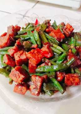 Tumis Tempe Kacang Panjang