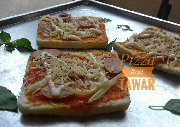 gambar untuk resep makanan Pizza Roti Tawar