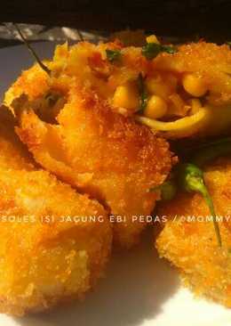 Risoles isi Jagung ebi pedas