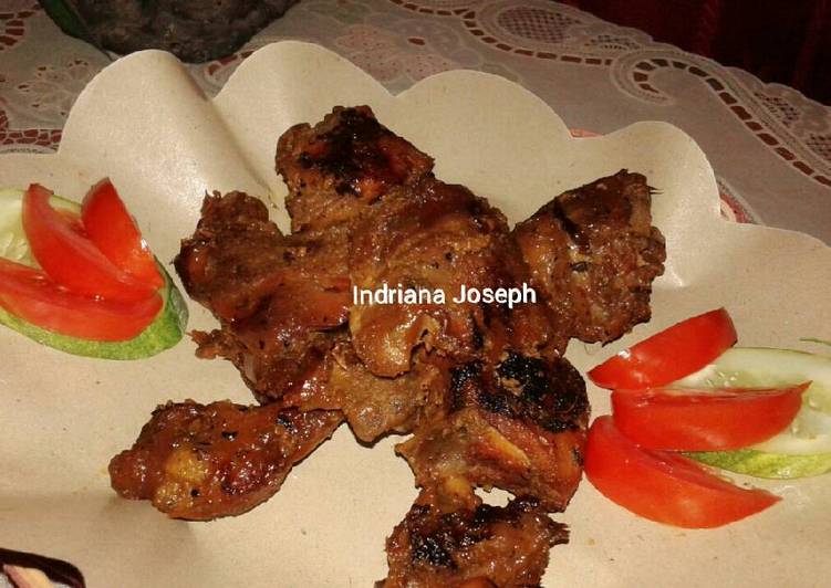 Resep Ayam bakar bumbu bacem - Indriana Joseph