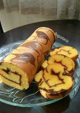 Bolu gulung filling strawberry