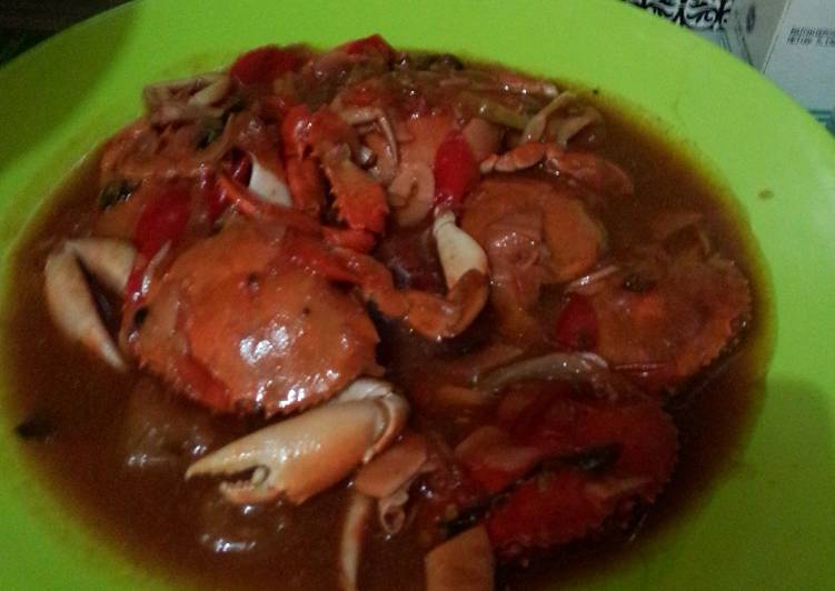 Resep Kepiting asam manis cepat saji Karya ika vaivai