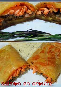 Salmon en croute