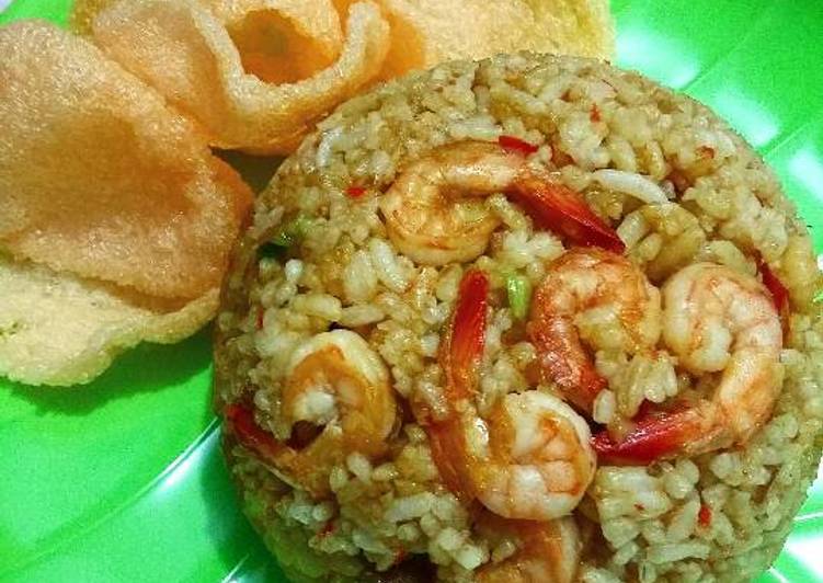 resep lengkap untuk Nasi Goreng Udang