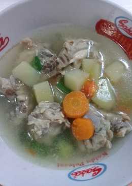 Sop tulang ayam ala bunda..