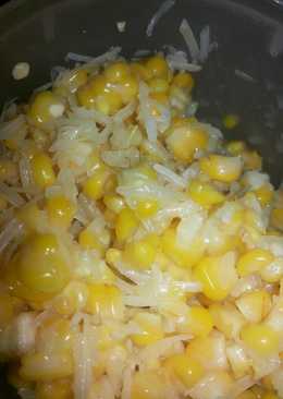 Jagung susu keju (jasuke) enak..