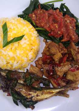 Nasi Jagung Komplit