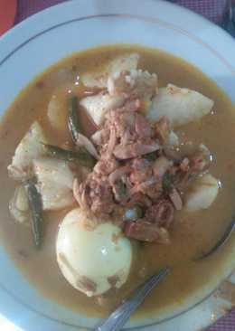 #24 ) lontong sayur gori #bikinramadhanberkesan