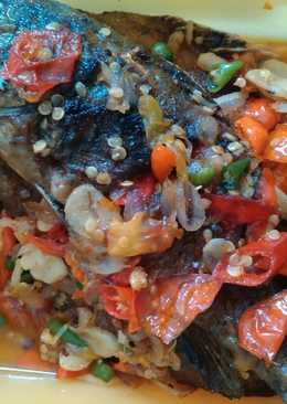 Kerapu tumis cabe bawang pedas