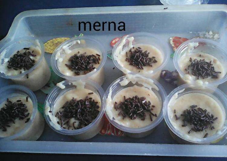 resep masakan Puding cheese energen