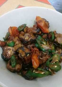 Tumis belut cabe hijau