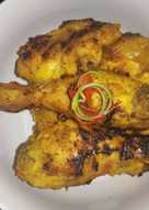 Ayam bakar bumbu kuning pedas