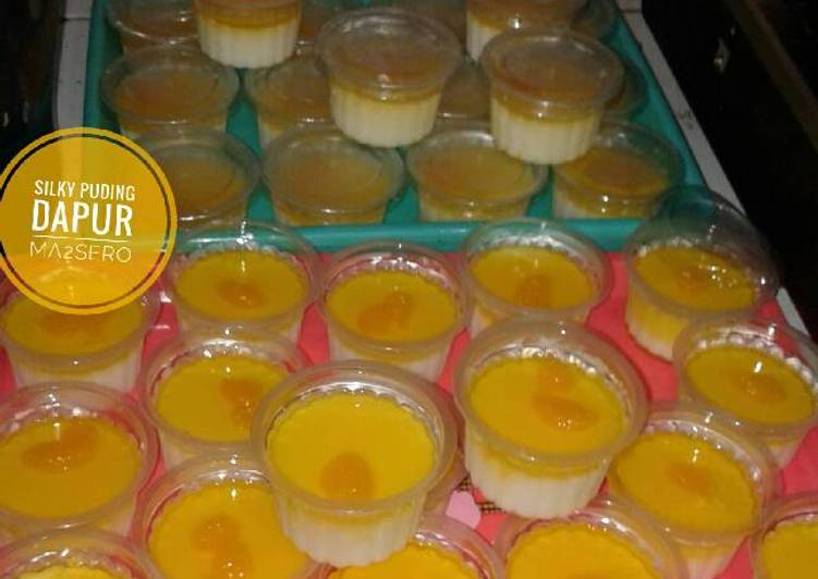 gambar untuk resep makanan Puding sutra jeruk