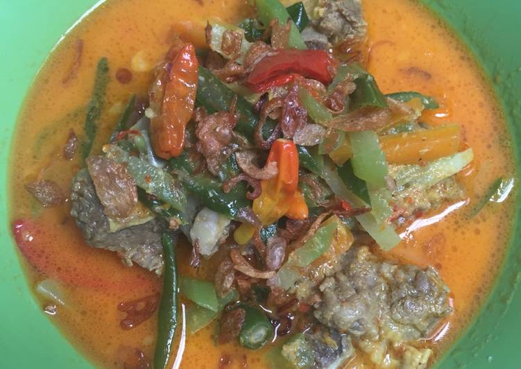 resep makanan Sayur godog Iga sapi