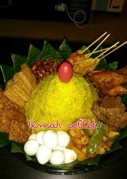 Tumpeng komplit gak repot