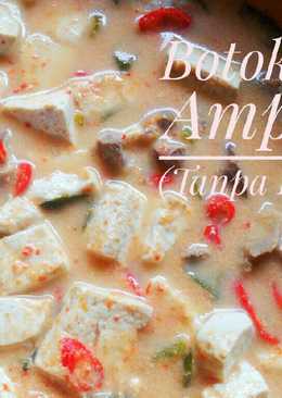 Botok Ati ampela Tahu (Tanpa Daun)