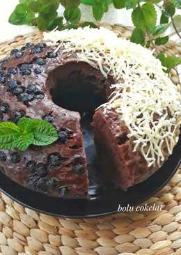 Bolu cokelat kukus tanpa telur