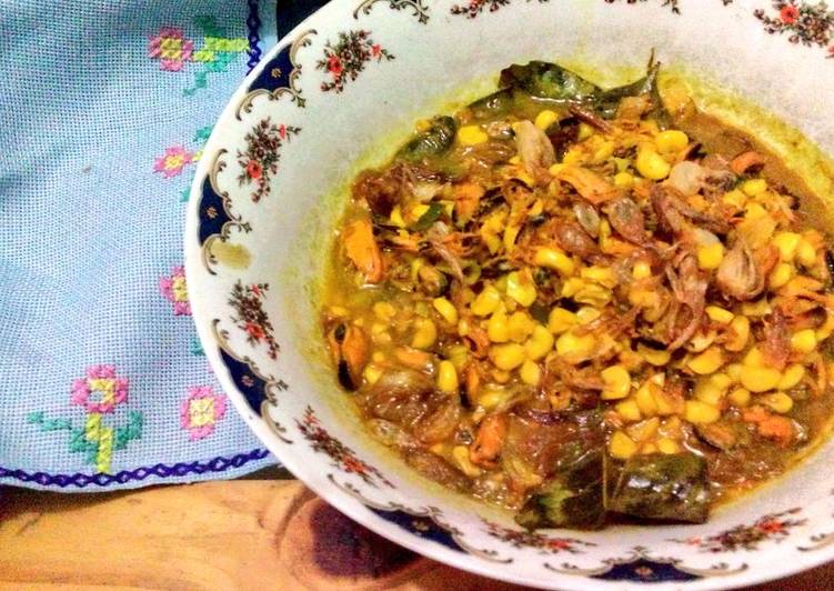 ❂ 1) Kerang jagung bumbu kuning #BikinRamadanBerkesan