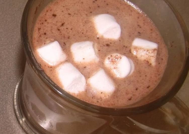 gambar untuk cara membuat Hot Chocolate and Marshmallow