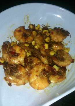 Udang kecap ala-ala