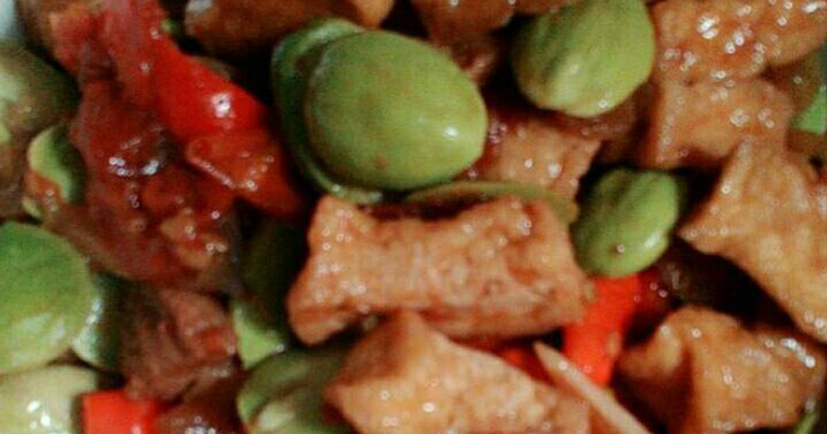 Resep Oseng  oseng  tahu pete  daging sapi oleh Maureen 