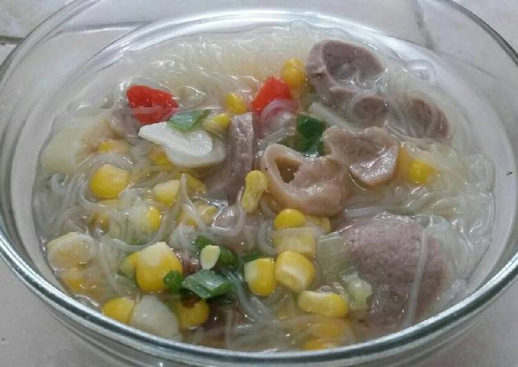 resep masakan Bihun Kuah Pedas Alacin