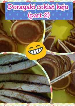 Dorayaki coklat keju (part 2)