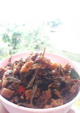 Sambel goreng teri tempe