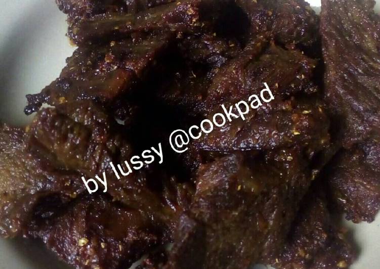 Resep Gepuk daging sapi Karya Lussy