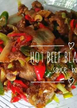 Hot Beef Blackpaper with Sauce Bombay Simpel