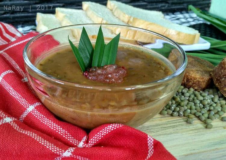 cara membuat Bubur Kacang Hijau topping Mutiara (#pr_buburmanis)