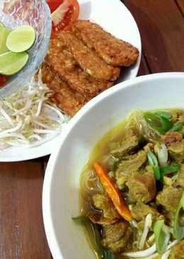 Soto daging sapi tanpa santan