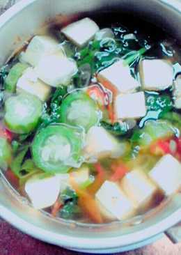 Sayur bening(oyong,bayem,tahu)