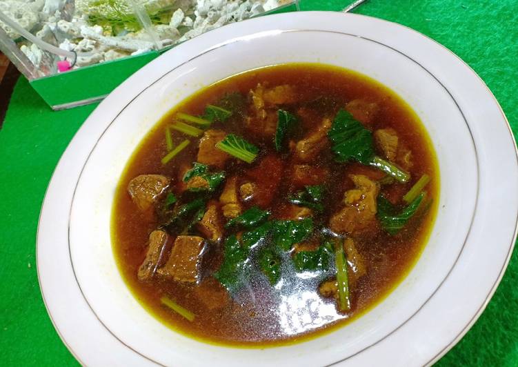 resep lengkap untuk Daging kuah kecap