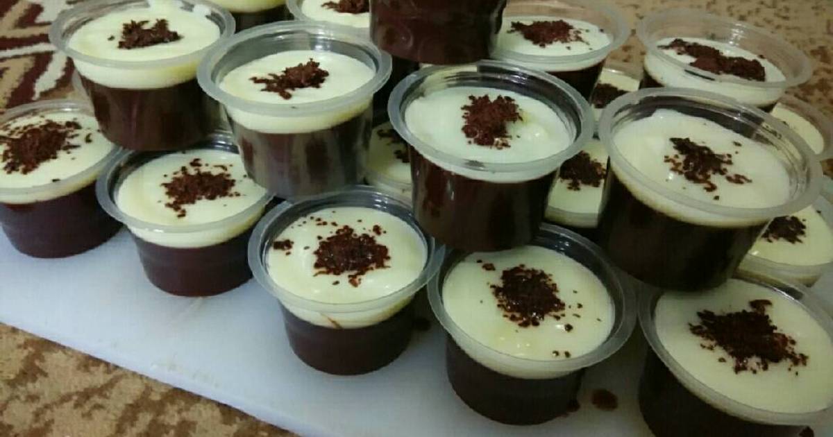 75 resep puding coklat vla cup enak dan sederhana - Cookpad