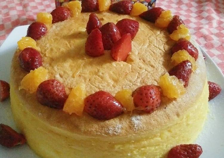 gambar untuk resep Birthday Cheesecake Ekonomis Lembut