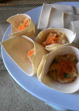 Siomay kukus dan goreng