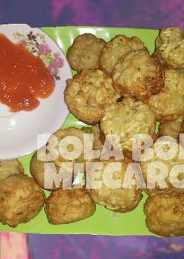 Bola bola miecaron (mie macaron) ajepp ðŸ'Œ