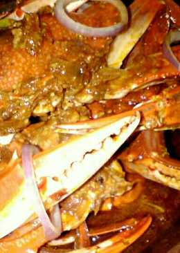 Kepiting rajungan saus padang ala mega_zy