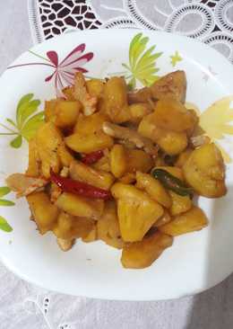 Tumis Nanas Udang Veggie