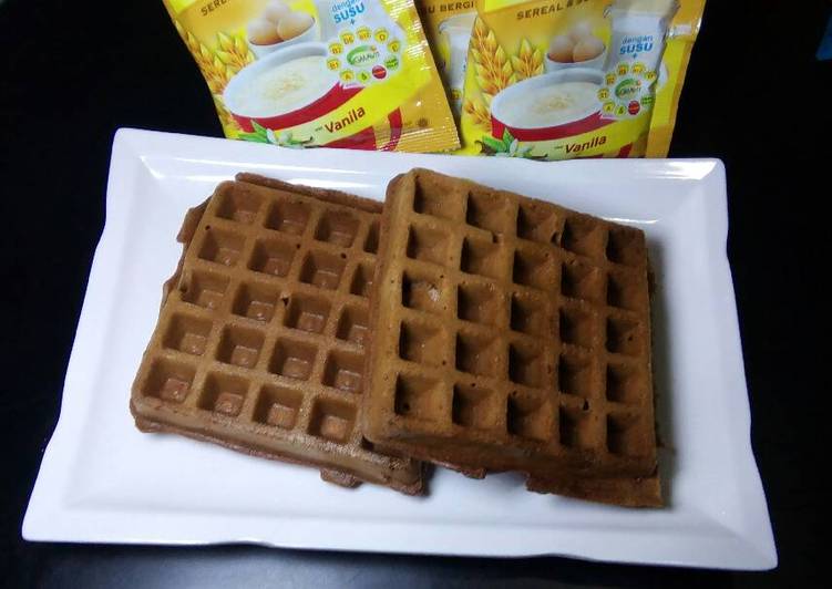 Gambar Membuat Resep Waffle Renyah Crispy Sederhana Kue Gambar Coklat ...