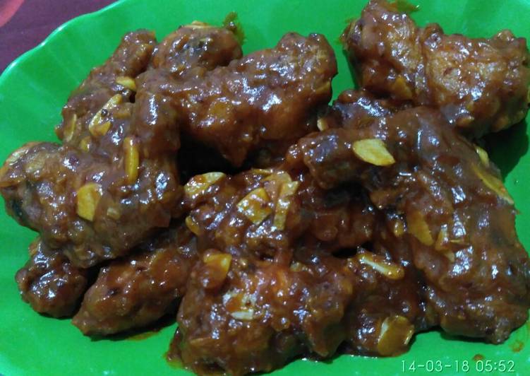 resep masakan Spicy chicken wings ala Gendhish