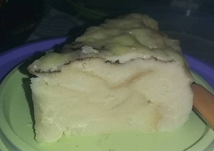 resep masakan Puding roti tawar kukus cheese