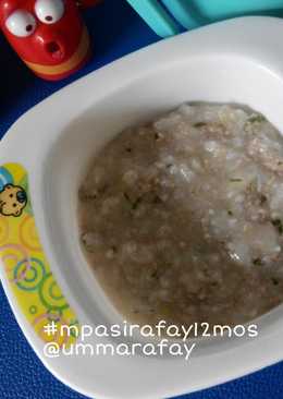 Bubur tim tuna (mpasi12mos)