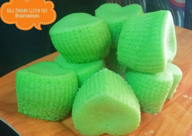 resep masakan Bolu kukus pandan (Tepung Beras)