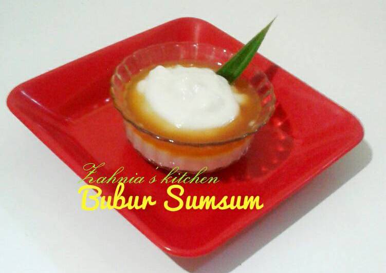 resep masakan Bubur Sumsum gurih dan lembuuttt ??