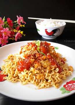 Mie Goreng Ayam Crispy