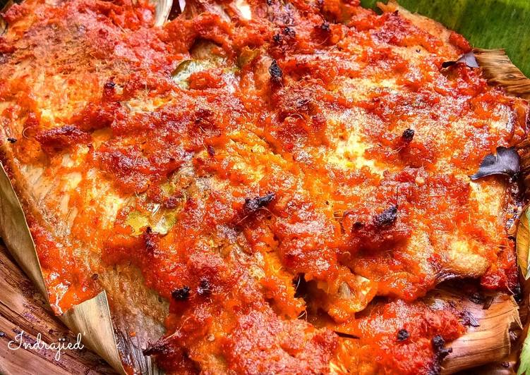 Ikan Kakap Merah Bakar Bumbu