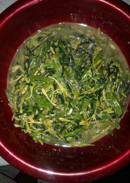 Tumis Kangkung bunga pepaya